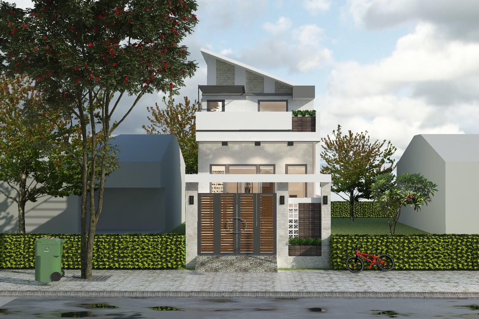 13+ mẫu thiết kế mặt tiền nhà cấp 4 5m đẹp không thể rời mắt