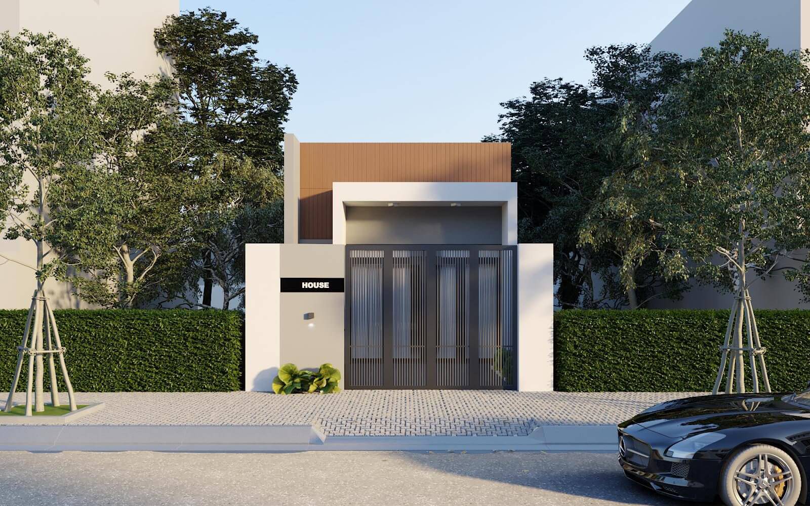 13+ mẫu thiết kế mặt tiền nhà cấp 4 5m đẹp không thể rời mắt