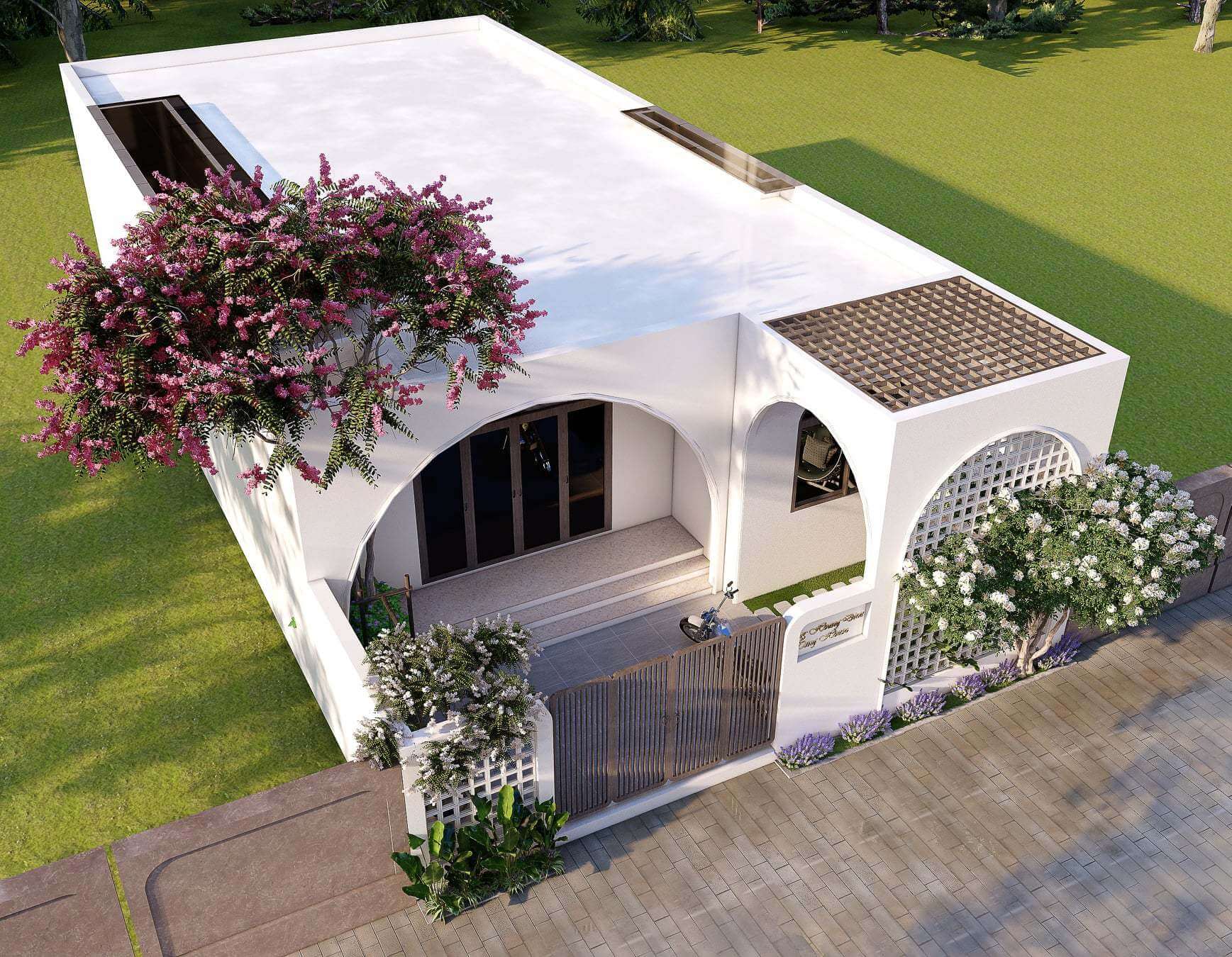 13+ mẫu thiết kế mặt tiền nhà cấp 4 5m đẹp không thể rời mắt