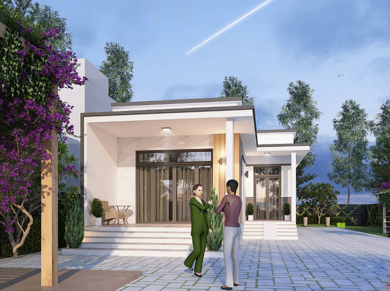 21+ mẫu nhà cấp 4 2 mặt tiền đẹp không thể rời mắt