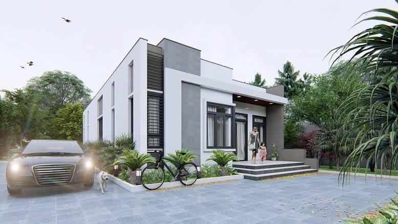 Đặc điểm nhà cấp 4 2 mặt tiền