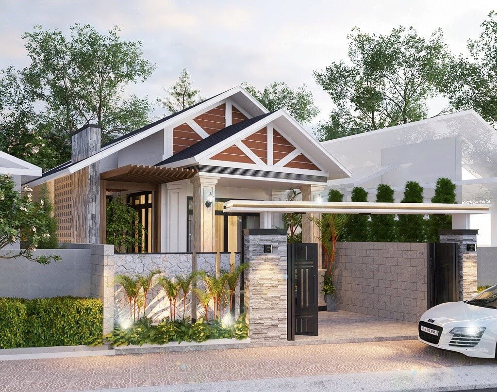 Lưu ý phong thủy nhà cấp 4 2 mặt tiền phải biết