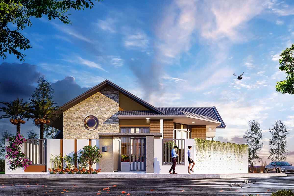 21+ mẫu nhà cấp 4 2 mặt tiền đẹp không thể rời mắt