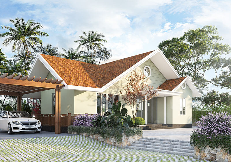 21+ mẫu nhà cấp 4 2 mặt tiền đẹp không thể rời mắt