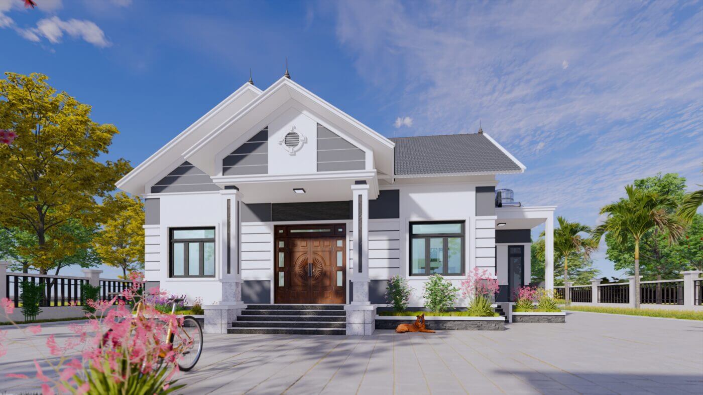 Lợi ích của thiết kế mặt tiền nhà cấp 4 chuyên nghiệp