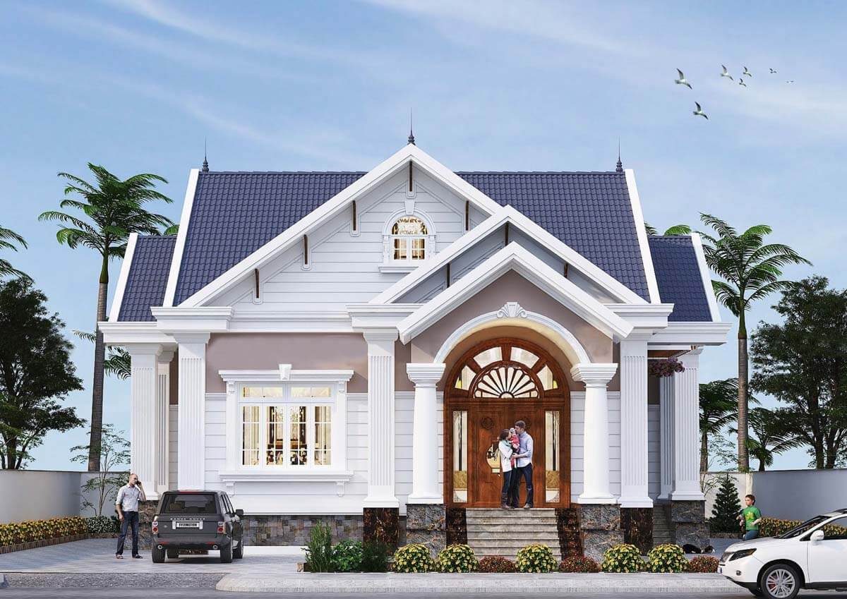 17+ thiết kế mặt tiền nhà cấp 4 đẹp, cực thu hút