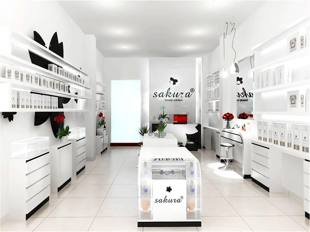 16+ thiết kế shop mỹ phẩm nhỏ đẹp không thể rời mắt, cực hút khách