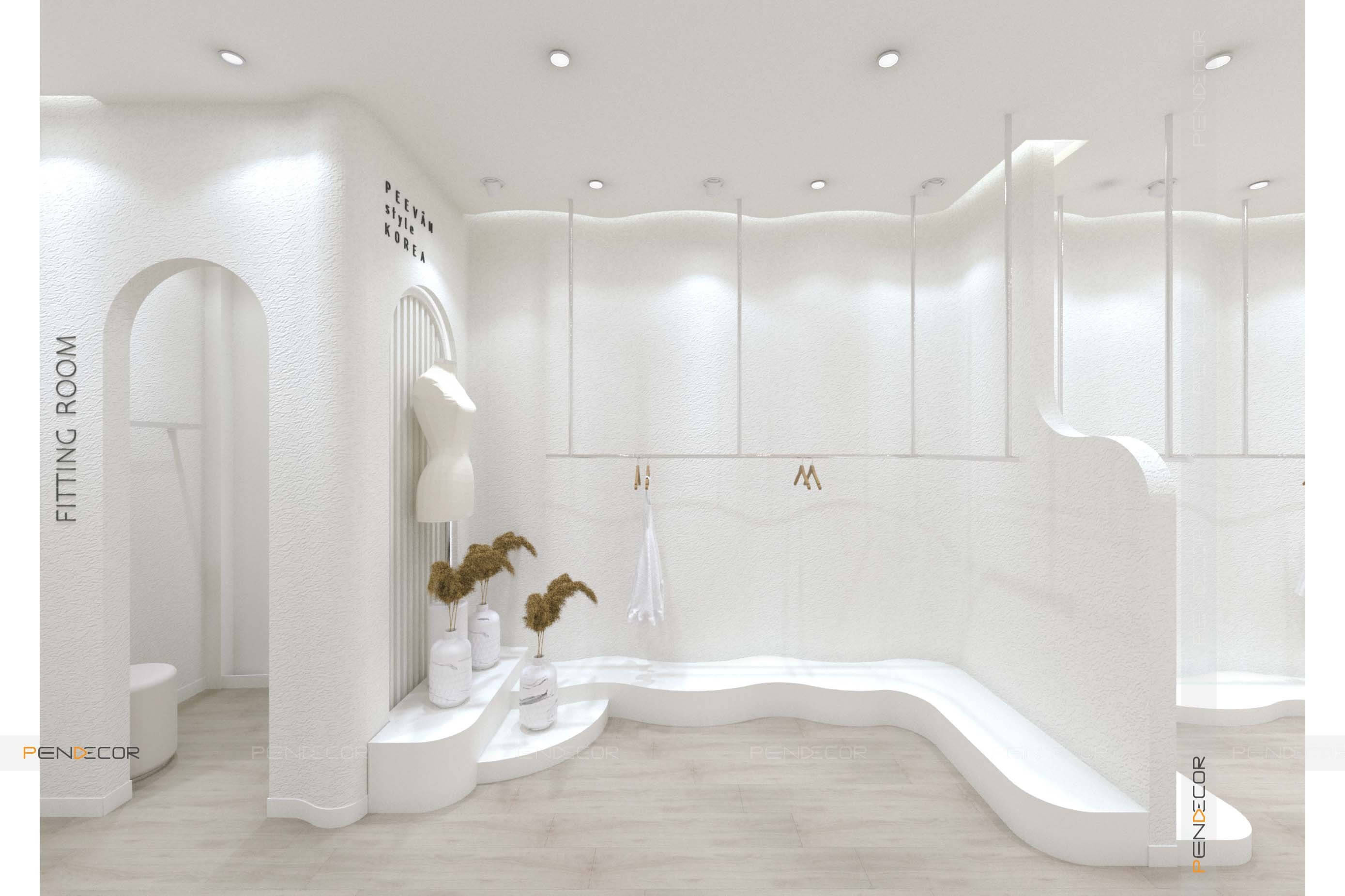 Thiết Kế Shop Thời Trang Nữ Pee Vân