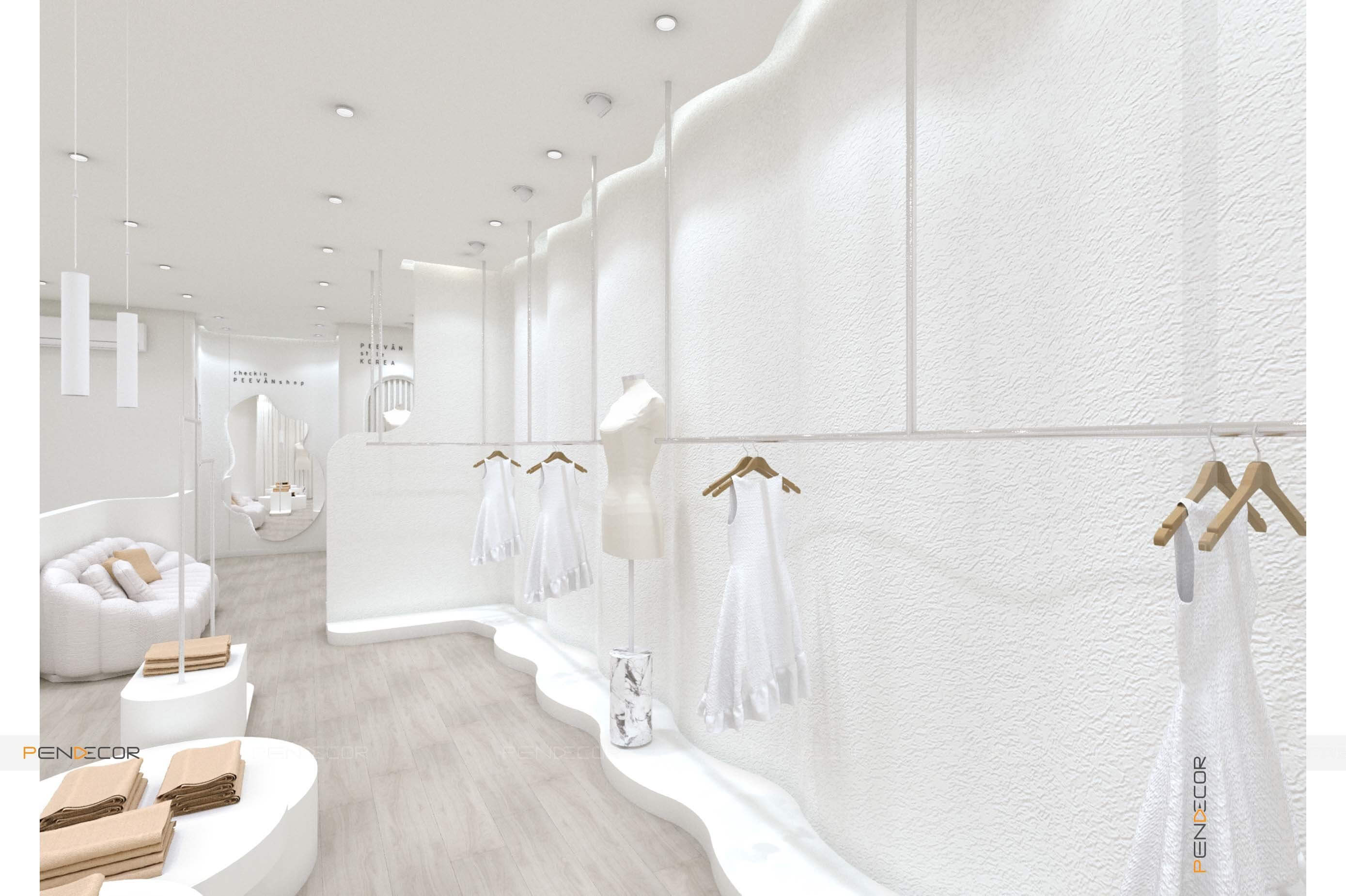 Thiết Kế Shop Thời Trang Nữ Pee Vân