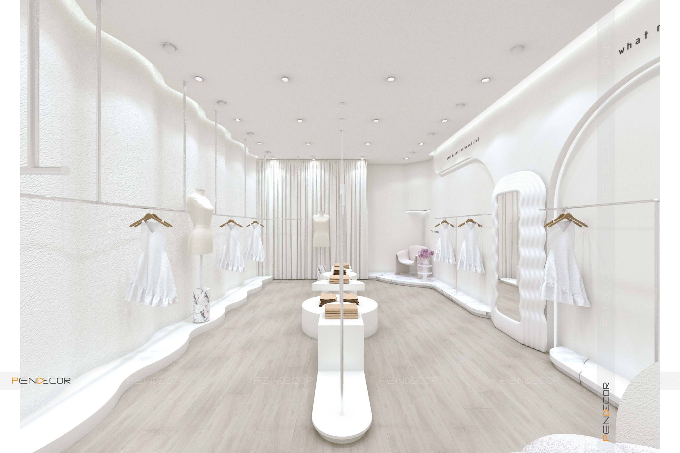 Thiết Kế Shop Thời Trang Nữ Pee Vân