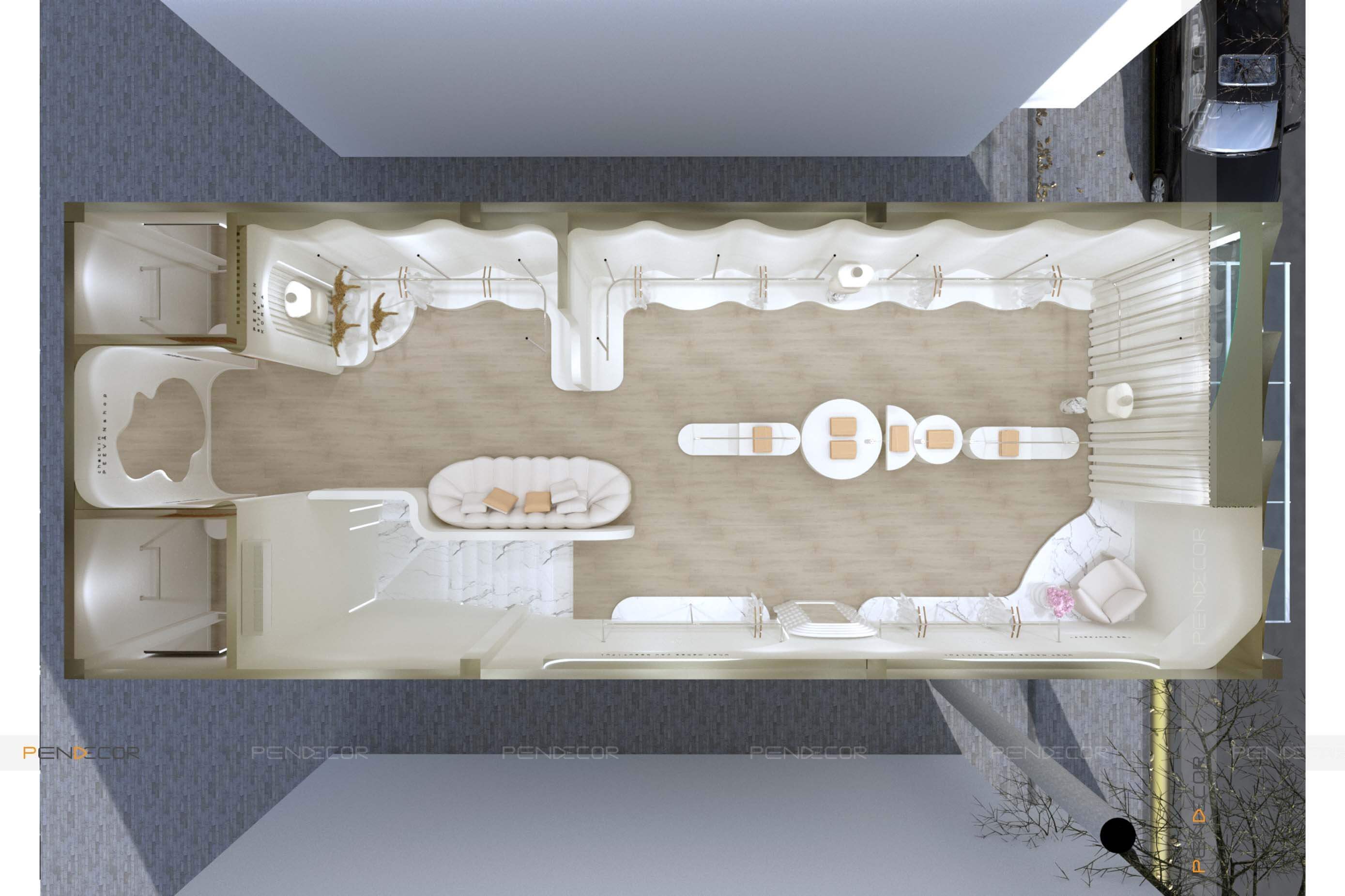 Thiết Kế Shop Thời Trang Nữ Pee Vân