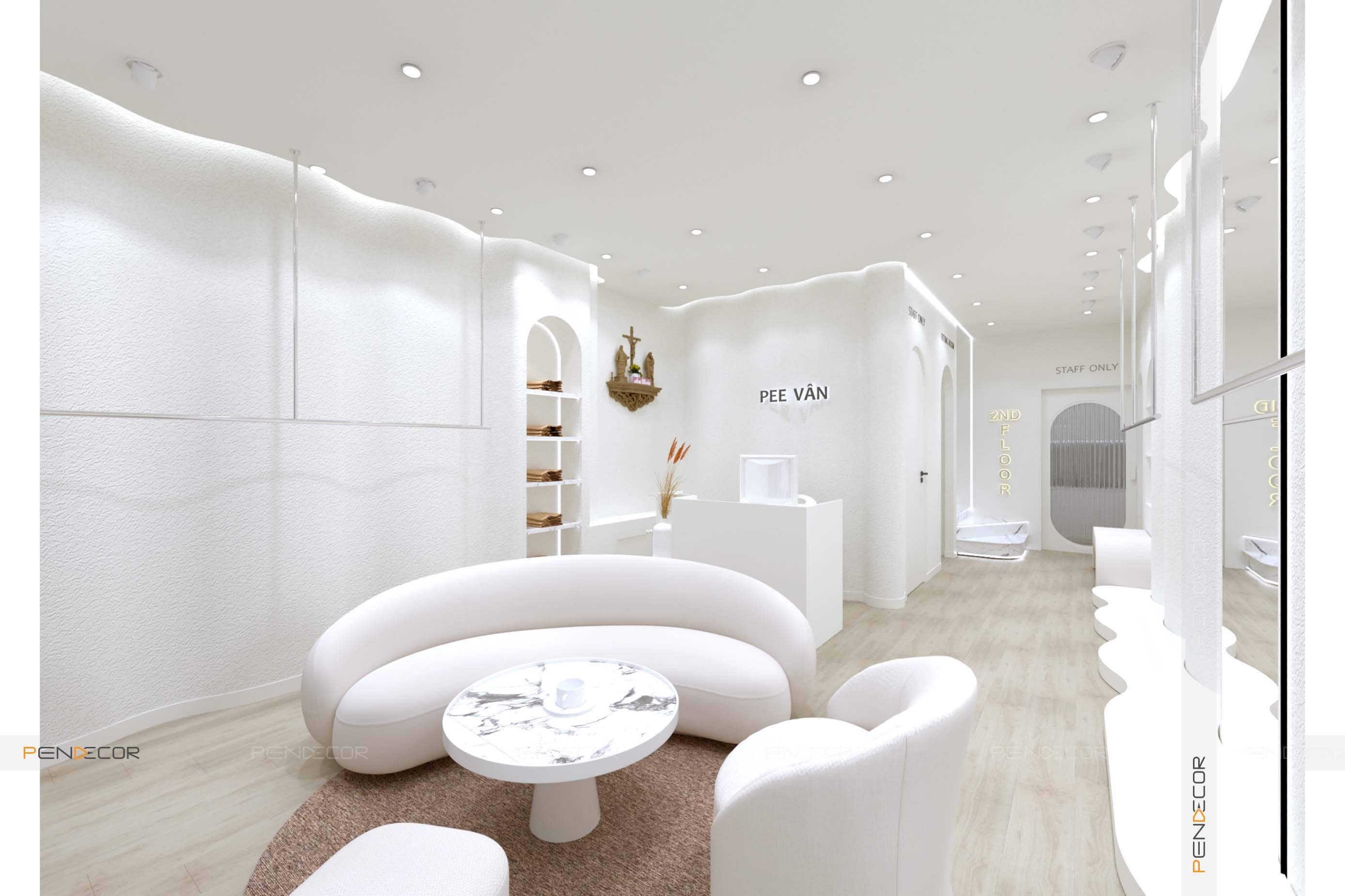 Thiết Kế Shop Thời Trang Nữ Pee Vân