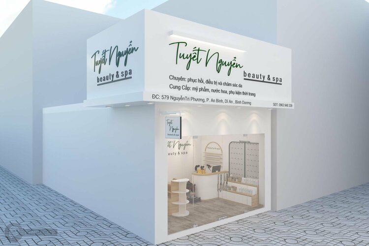 Thiết kế bảng hiệu shop mỹ phẩm: #05 điều phải biết trước khi làm 