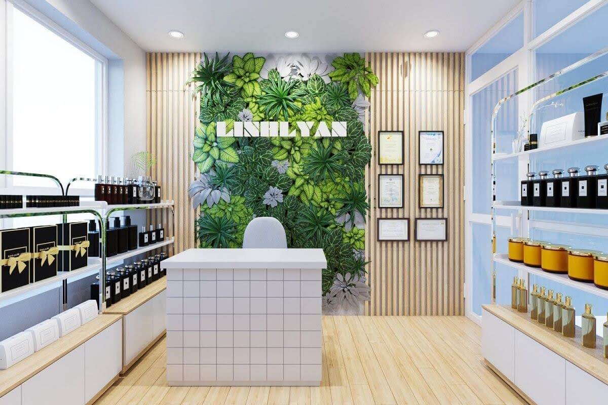 15+ mẫu thiết kế showroom mỹ phẩm đẹp mê mẩn không thể rời mắt