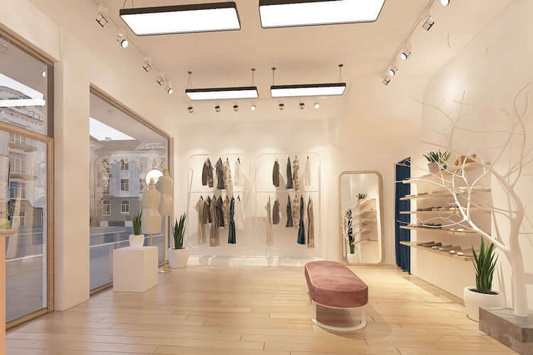 thiết kế shop quần áo nữ nhỏ Pendecor