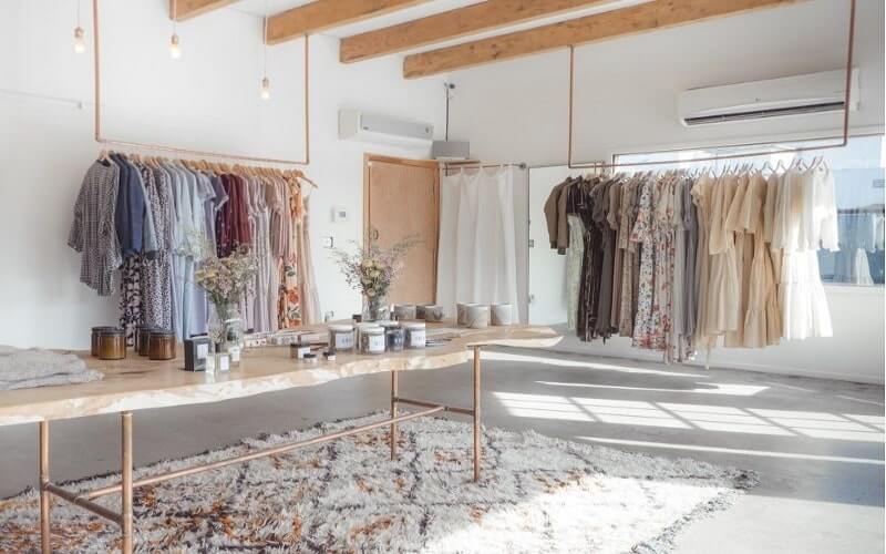 thiết kế quán quần áo nữ Pendecor