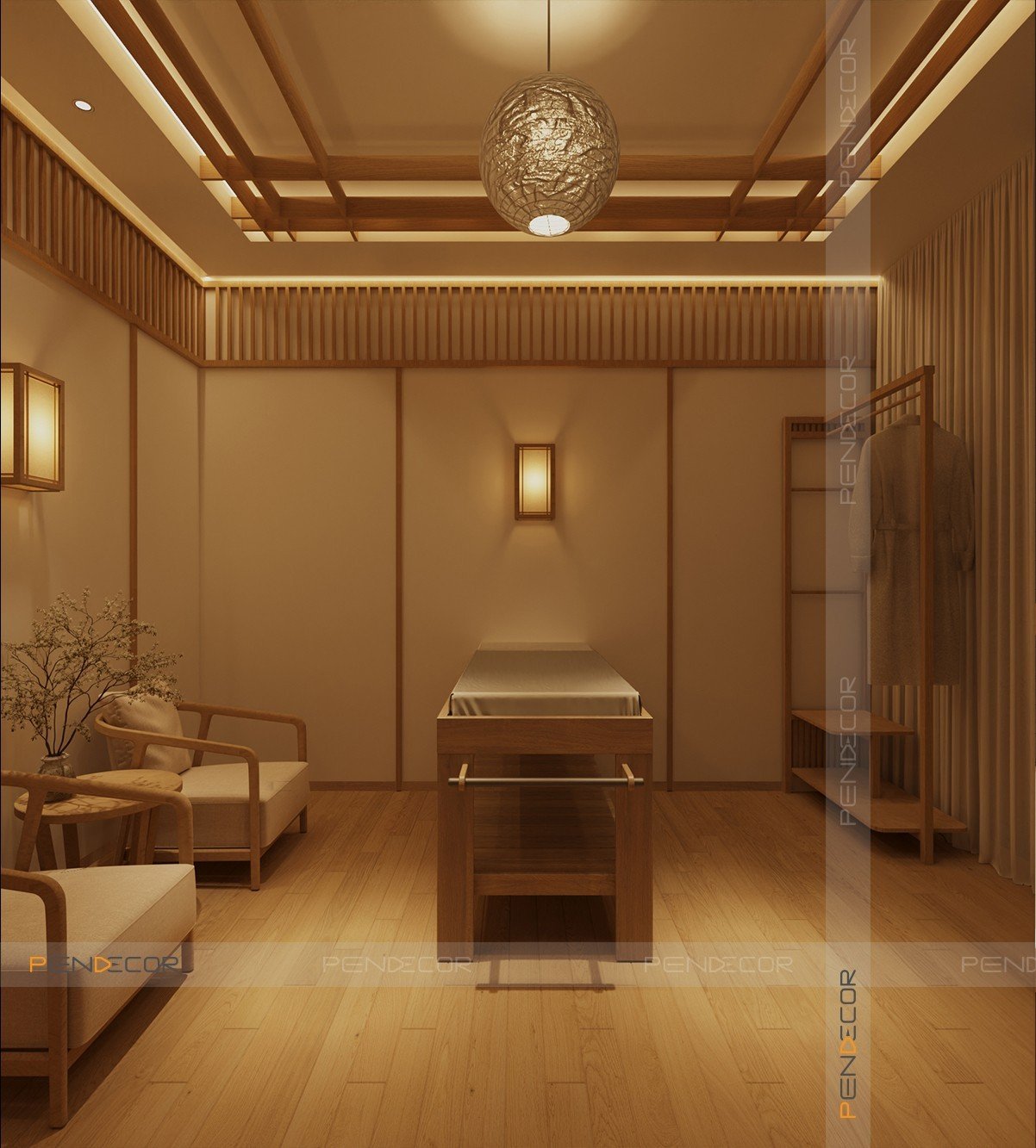 Thiết Kế Spa Hoàng Kim