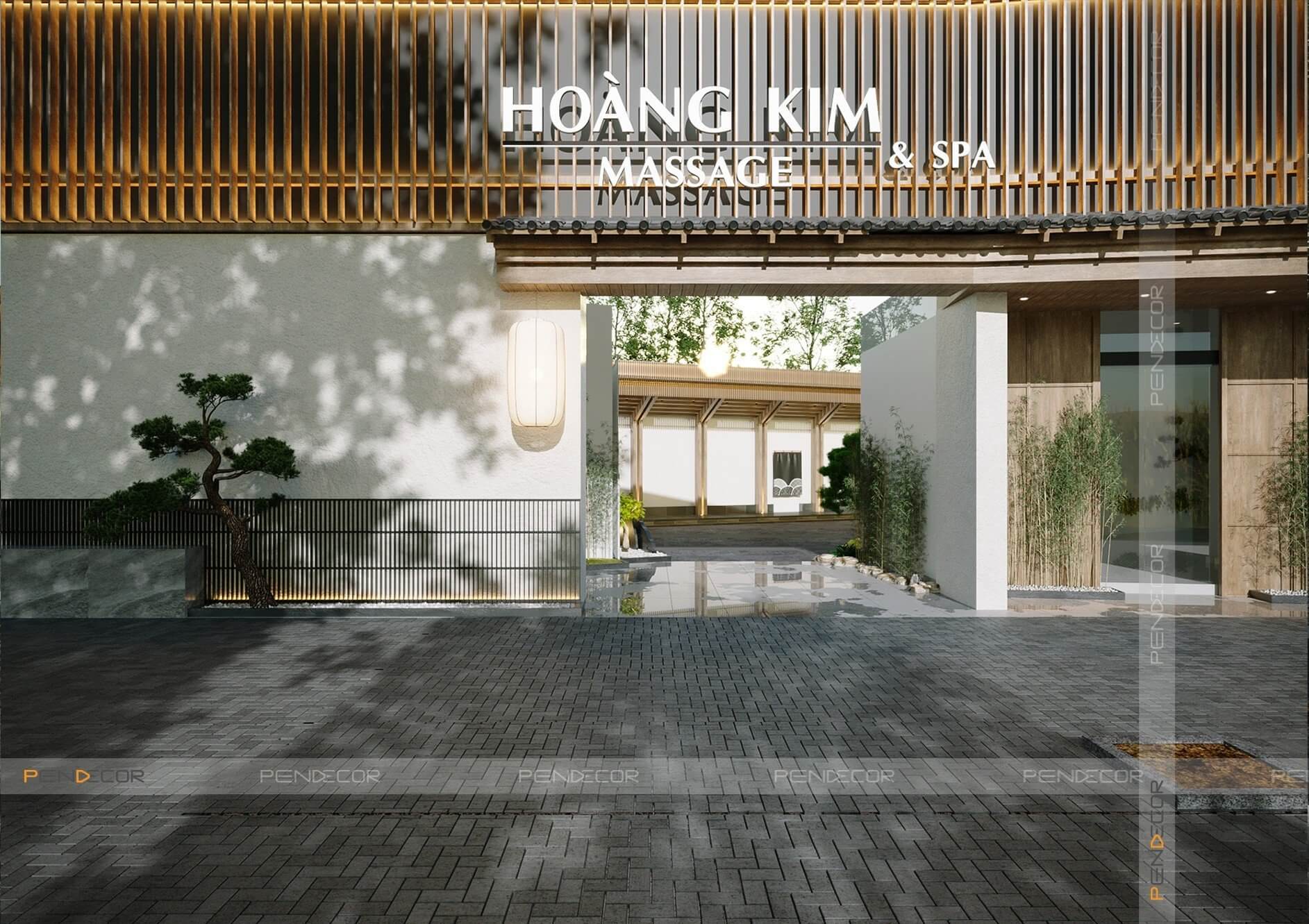 Thiết Kế Spa Hoàng Kim