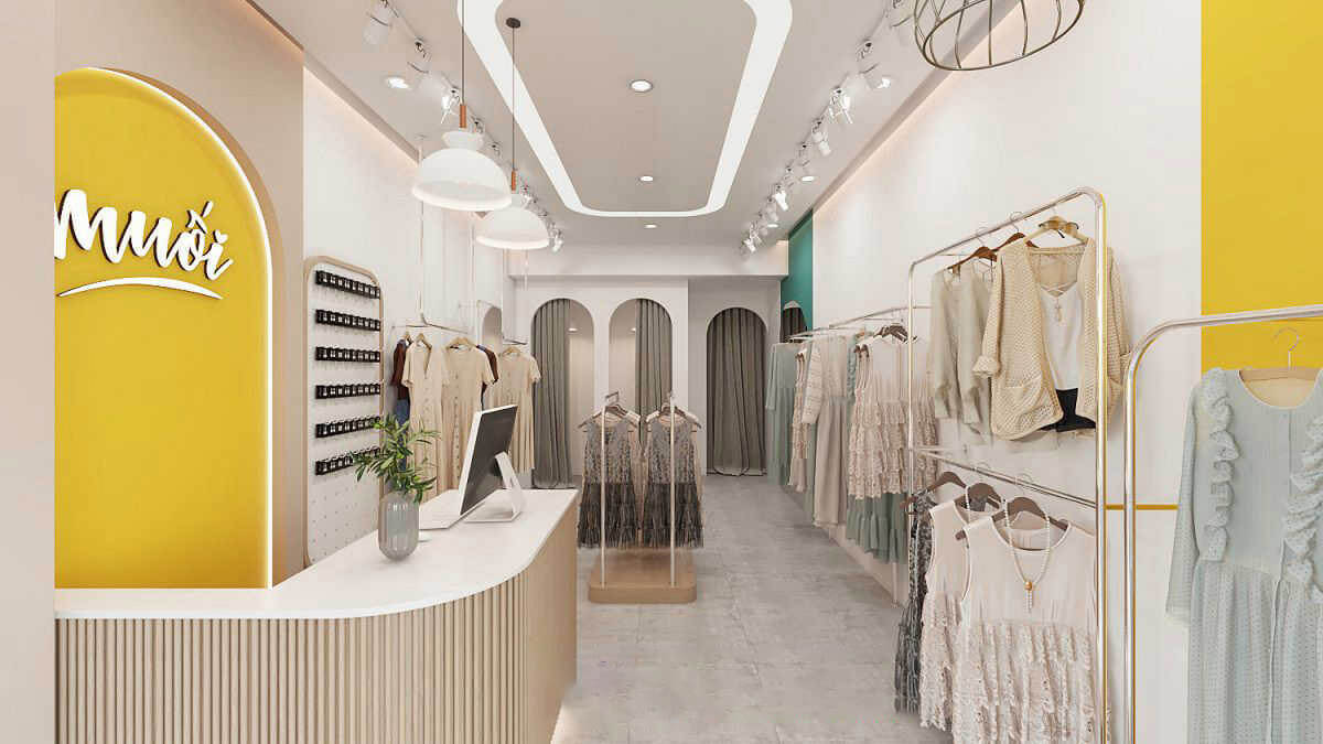 Chi phí thiết kế shop thời trang chi tiết nhất