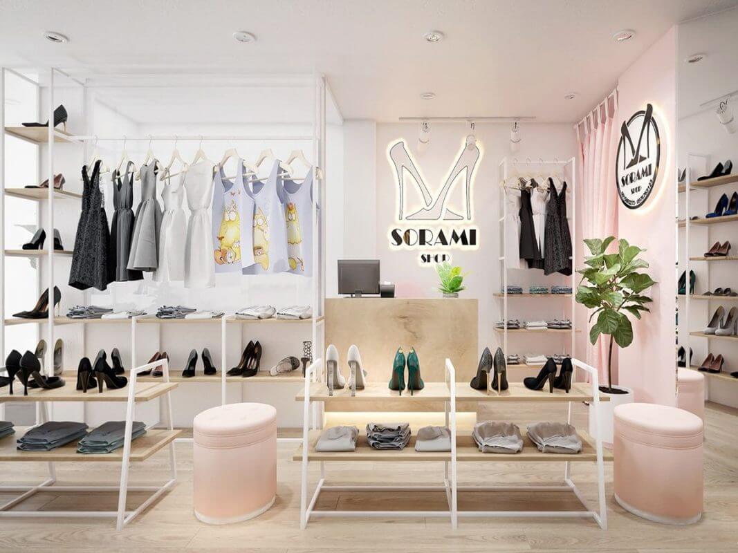 Mẫu thiết kế cửa hàng phụ kiện thời trang đẹp mãn nhãn không thể rời mắt - 12