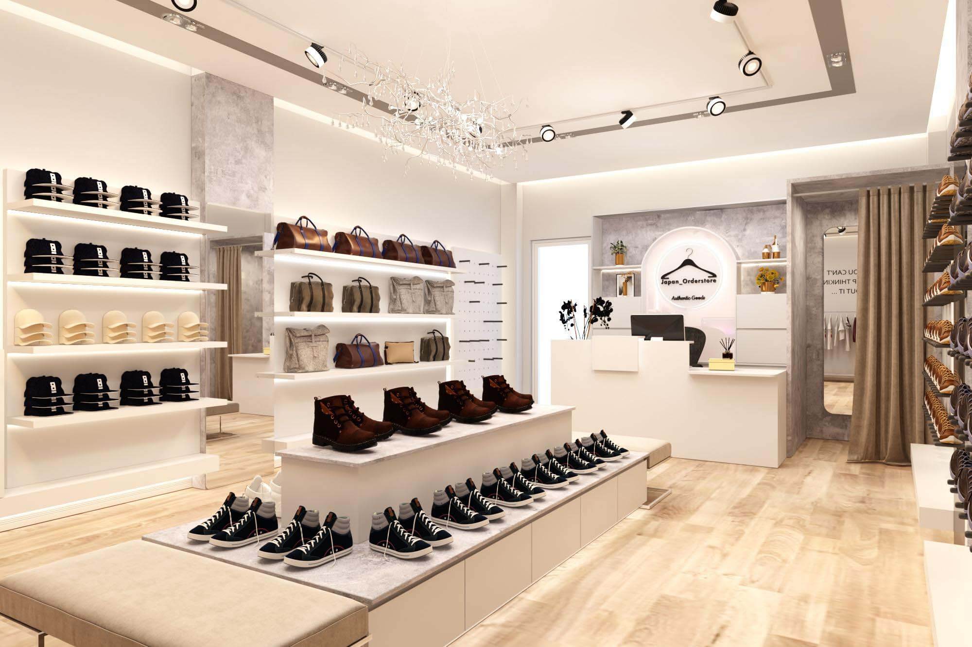 Mẫu thiết kế cửa hàng phụ kiện thời trang đẹp mãn nhãn không thể rời mắt - 23