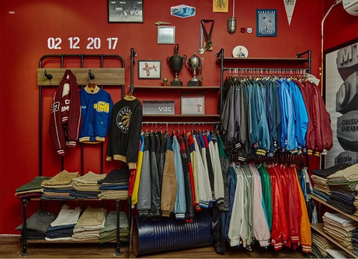 trang trí cửa hàng quần áo theo phong cách vintage - 13