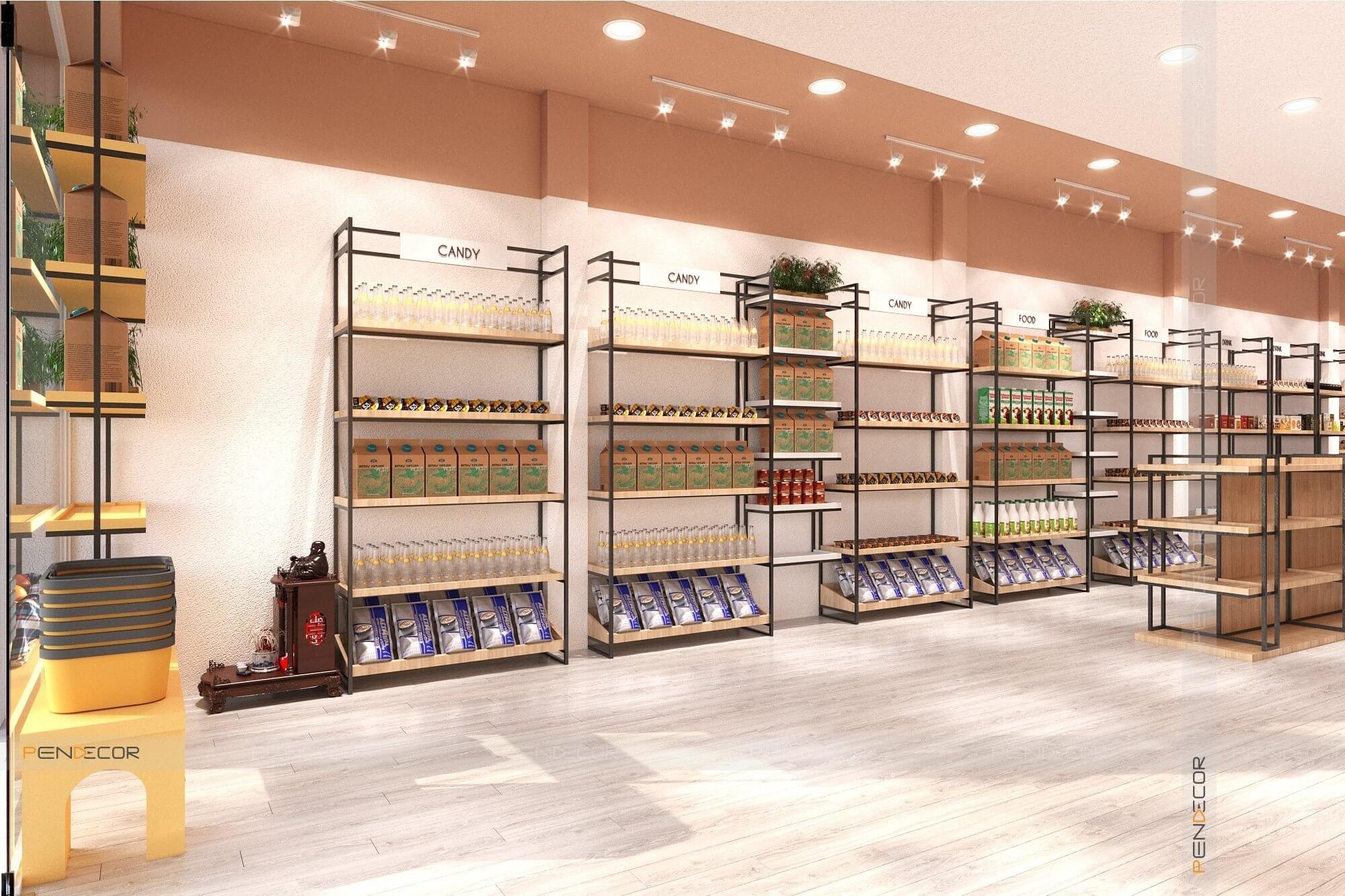 Thiết Kế Shop Thực Phẩm và Trái Cây Nhập Khẩu Win