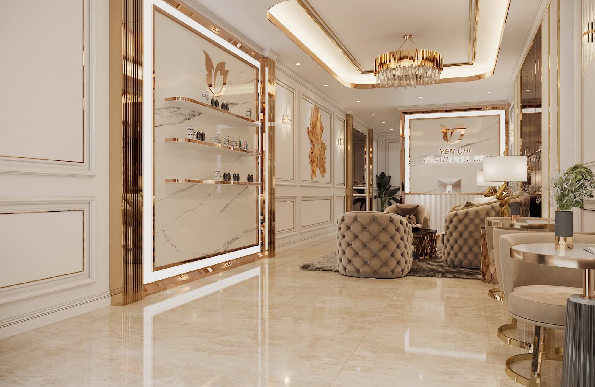 mẫu thiết kế viện thẩm mỹ Pendecor - 29