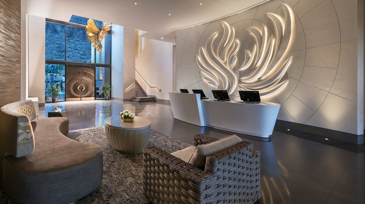 Thiết kế viện thẩm mỹ sử dụng nội thất bọc nhung