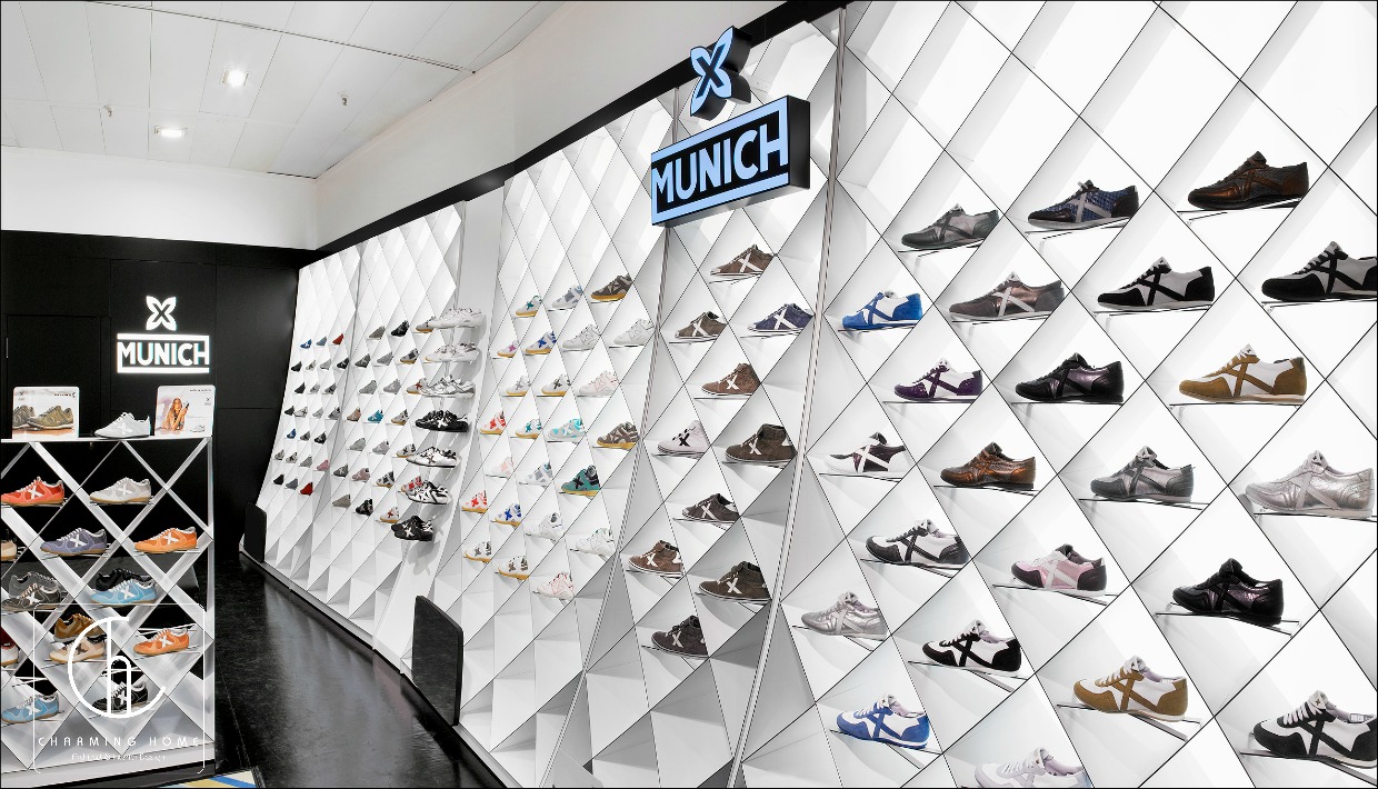 thi công shop giày Pendecor