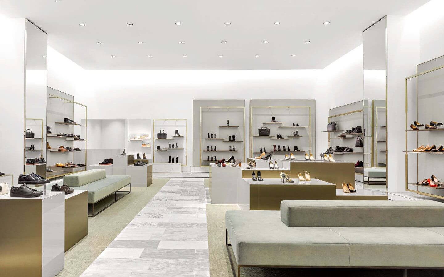 thiết kế shop giày dép đẹp Pendecor