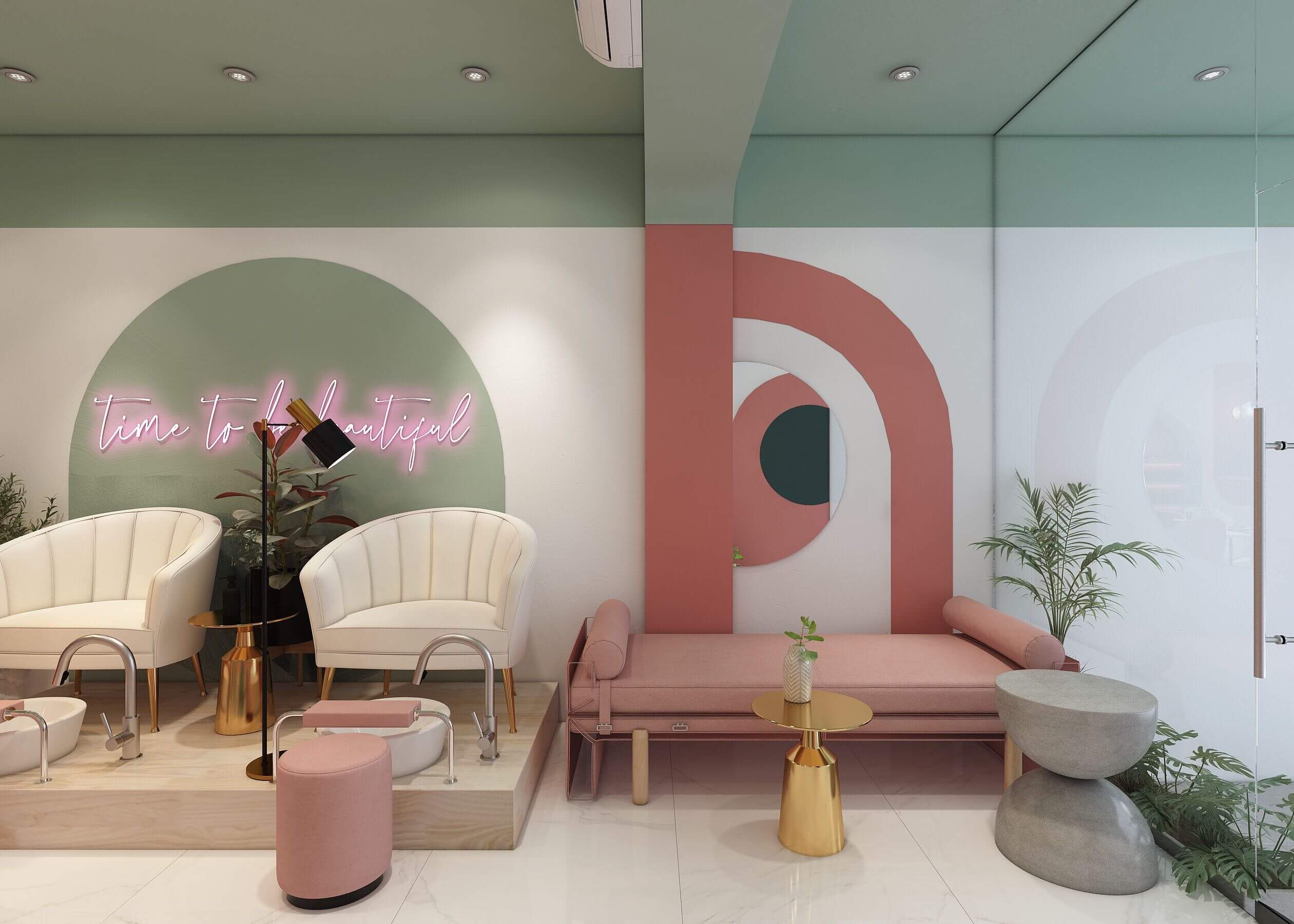 thiet ke tiem nail Pendecor