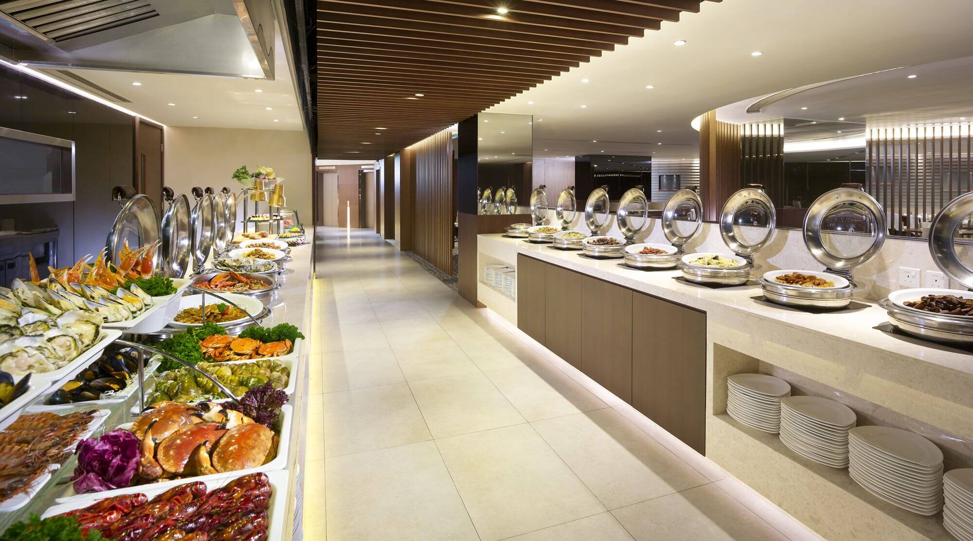Mẫu bản vẽ thiết kế nhà hàng buffet Pendecor
