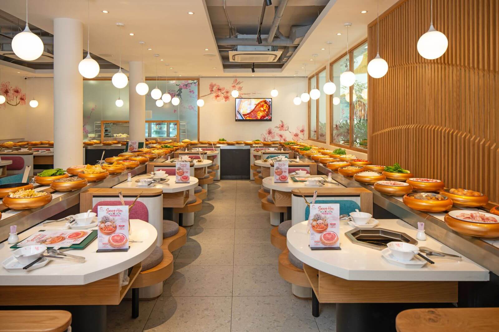 đơn giá thiết kế nhà hàng Pendecor