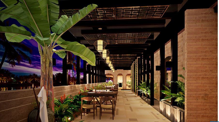 thiết kế quán ăn diện tích nhỏ Pendecor