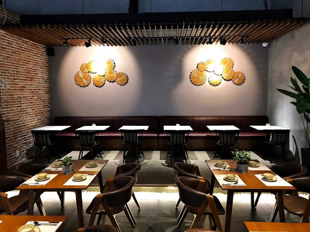 cách trang trí quán ăn Pendecor