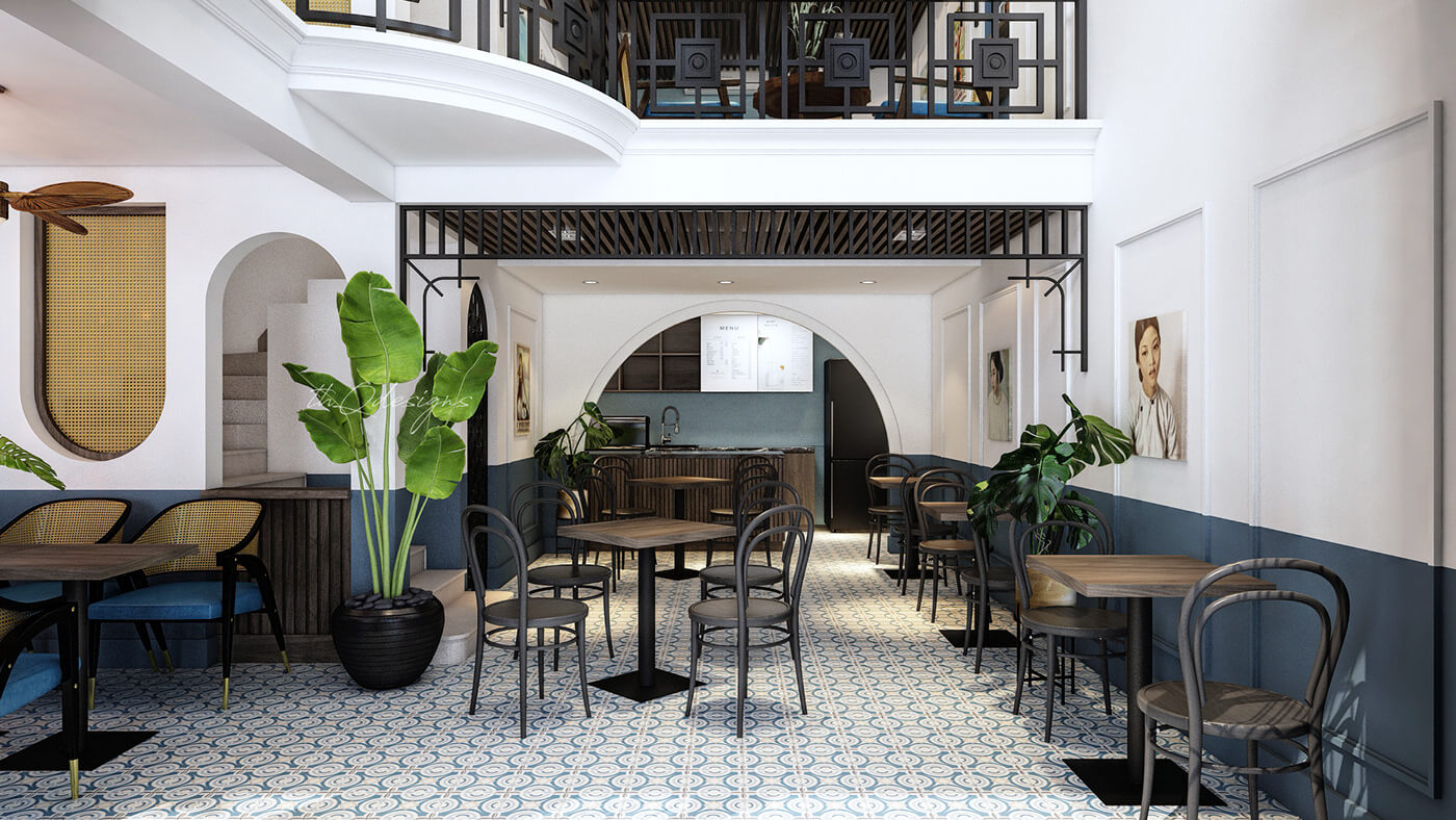 decor nhà hàng Pendecor