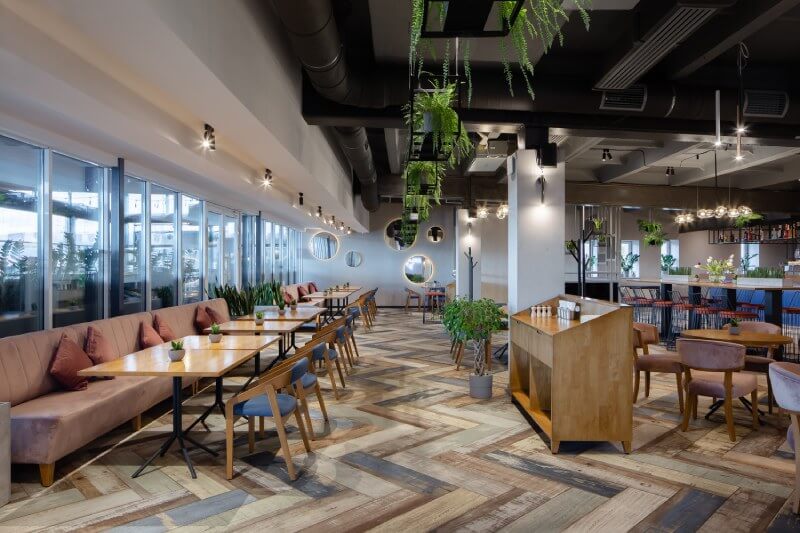 cách trang trí nhà hàng Pendecor