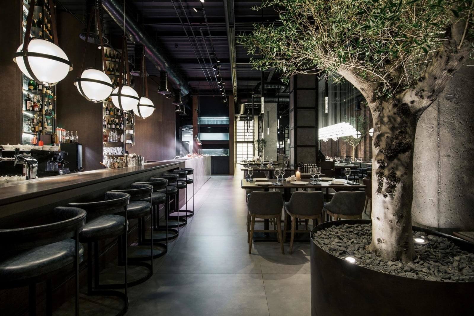 thiết kế không gian nhà hàng Pendecor