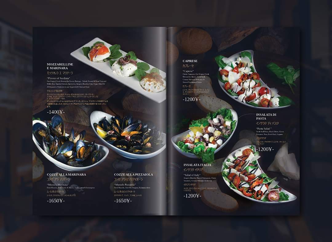 cách thiết kế thực đơn nhà hàng Pendecor