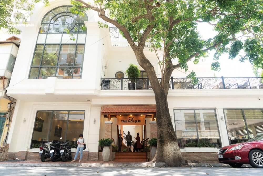 mẫu nhà hàng 2 tầng đẹp Pendecor