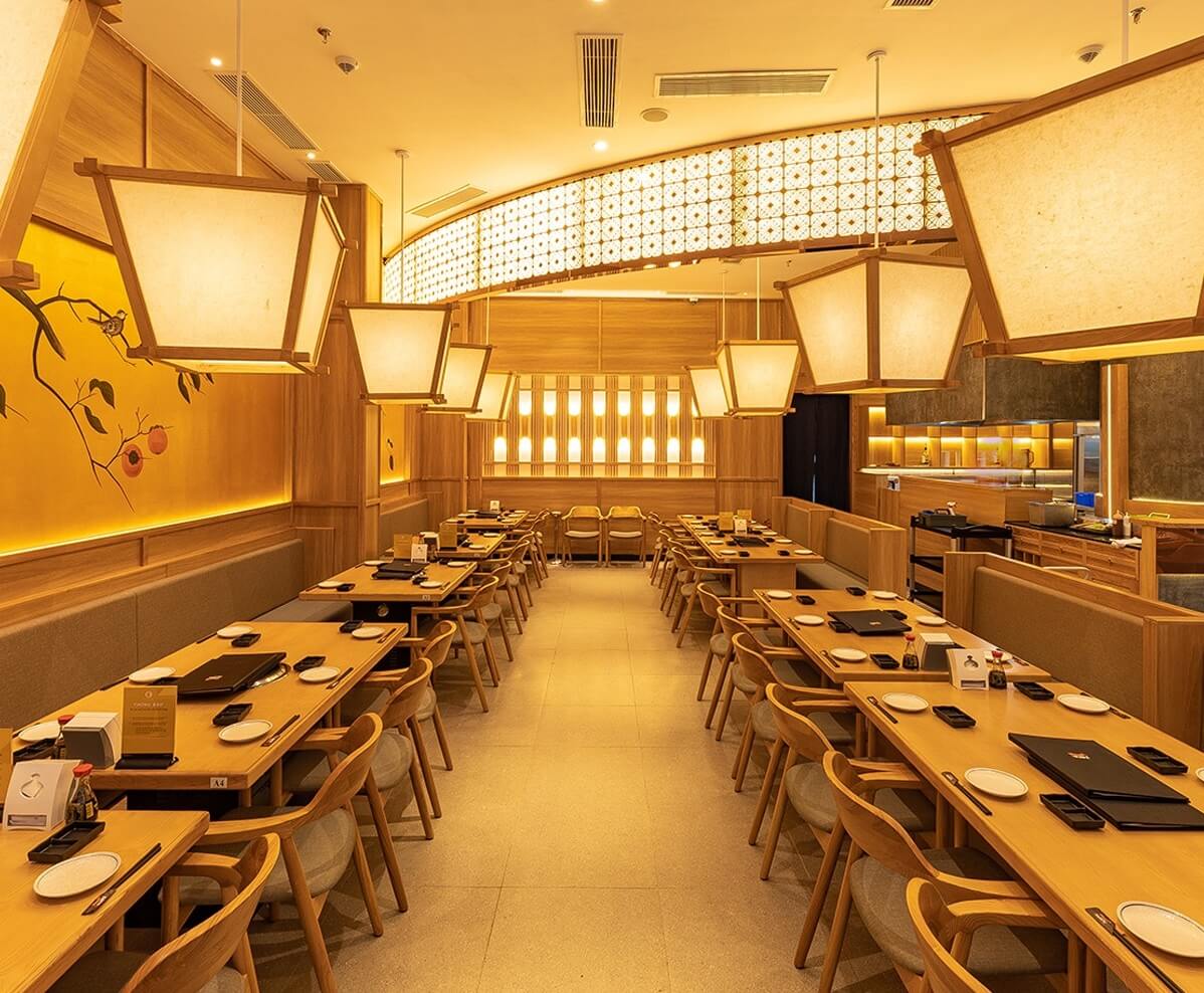 thiết kế nhà hàng buffet Pendecor