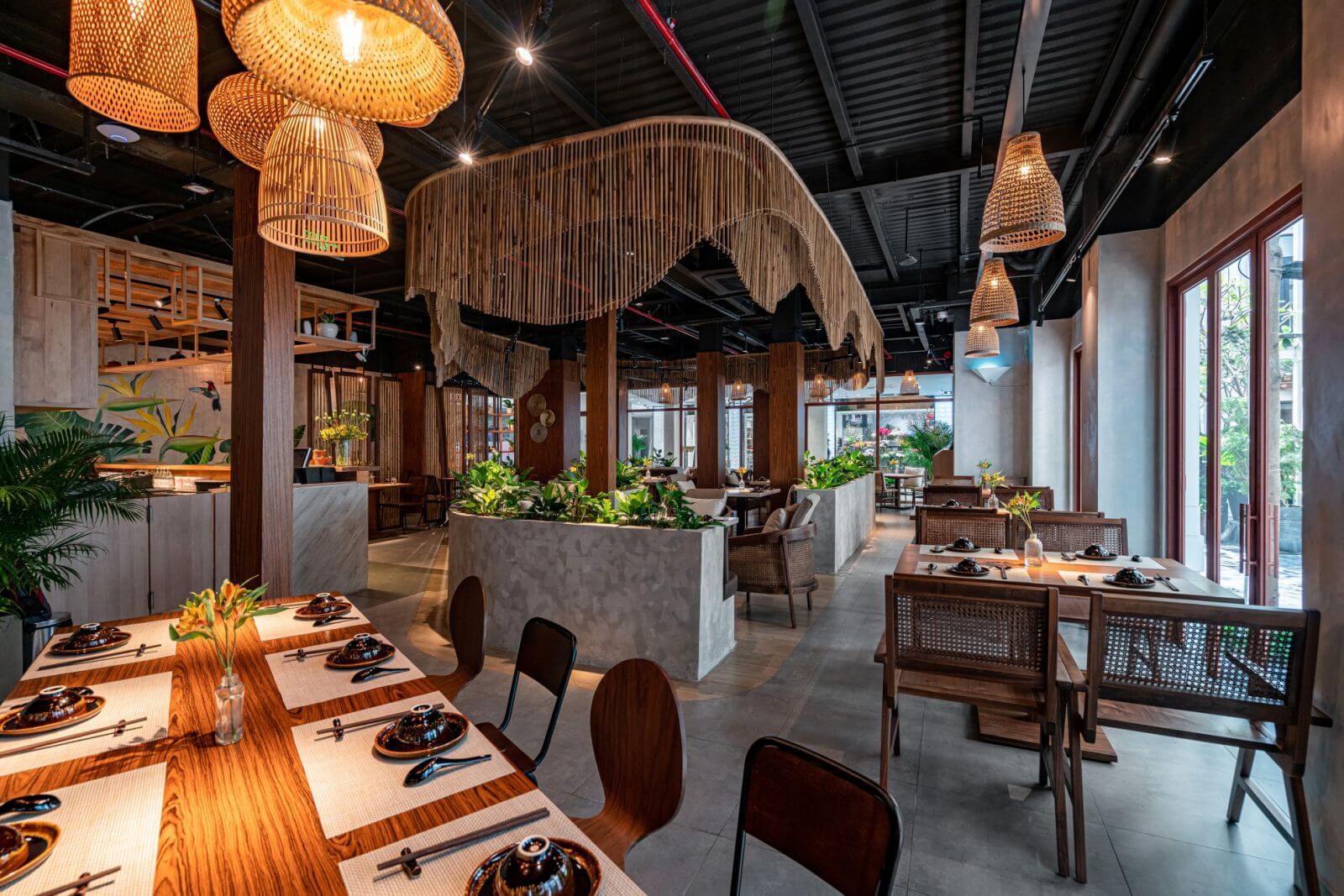 thi công nội thất nhà hàng Pendecor