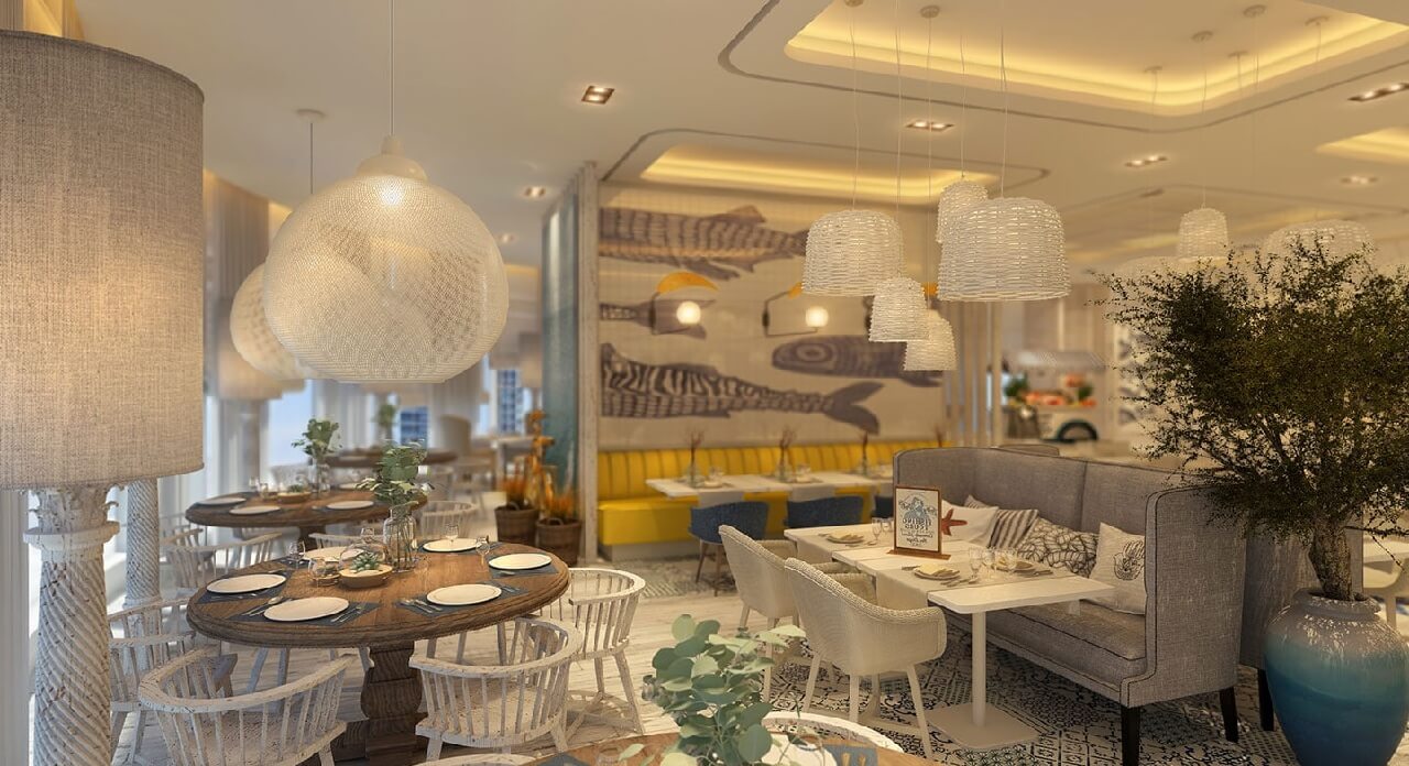 thiết kế quán nhậu hải sản