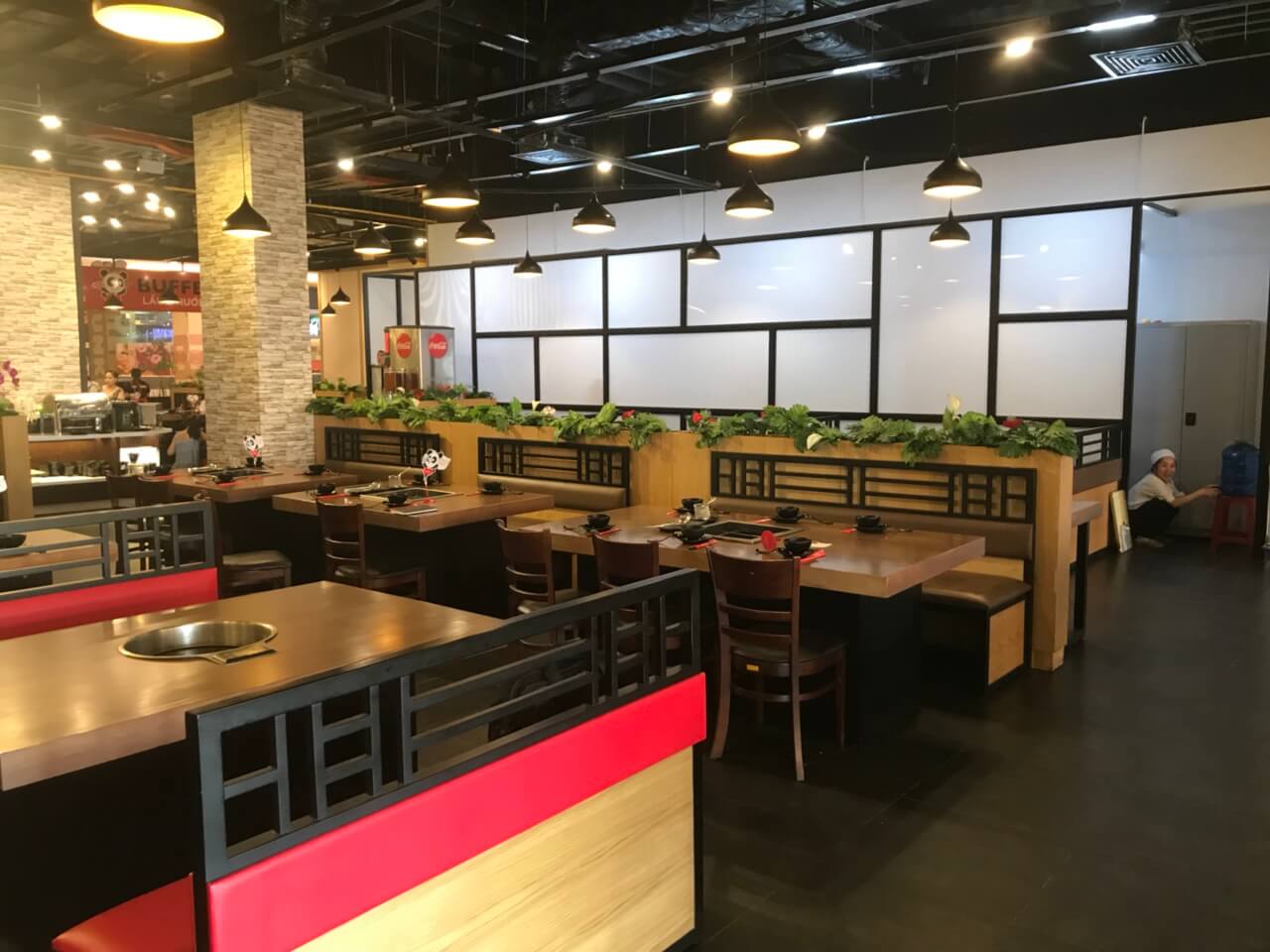 thiết kế nhà hàng lẩu nướng không khói Pendecor