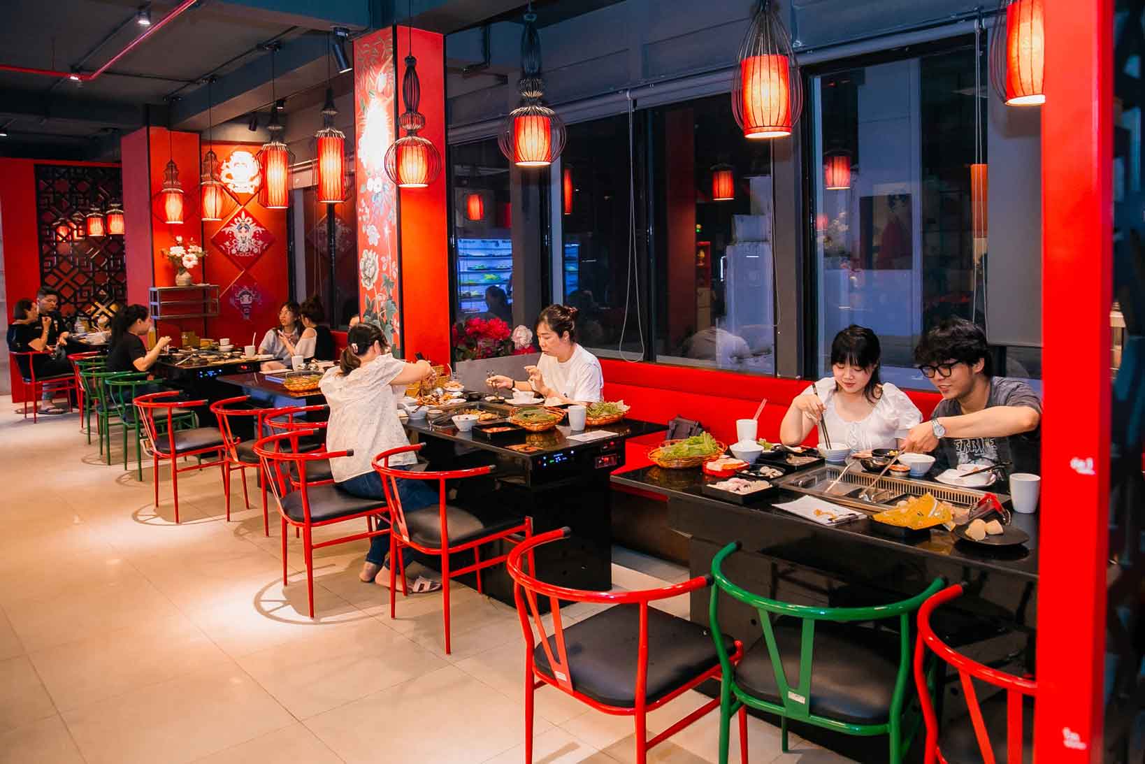 mẫu thiết kế nhà hàng nhỏ đẹp Pendecor