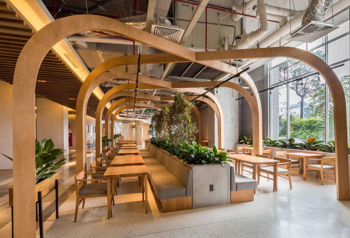 thiết kế nhà hàng nhỏ đẹp Pendecor