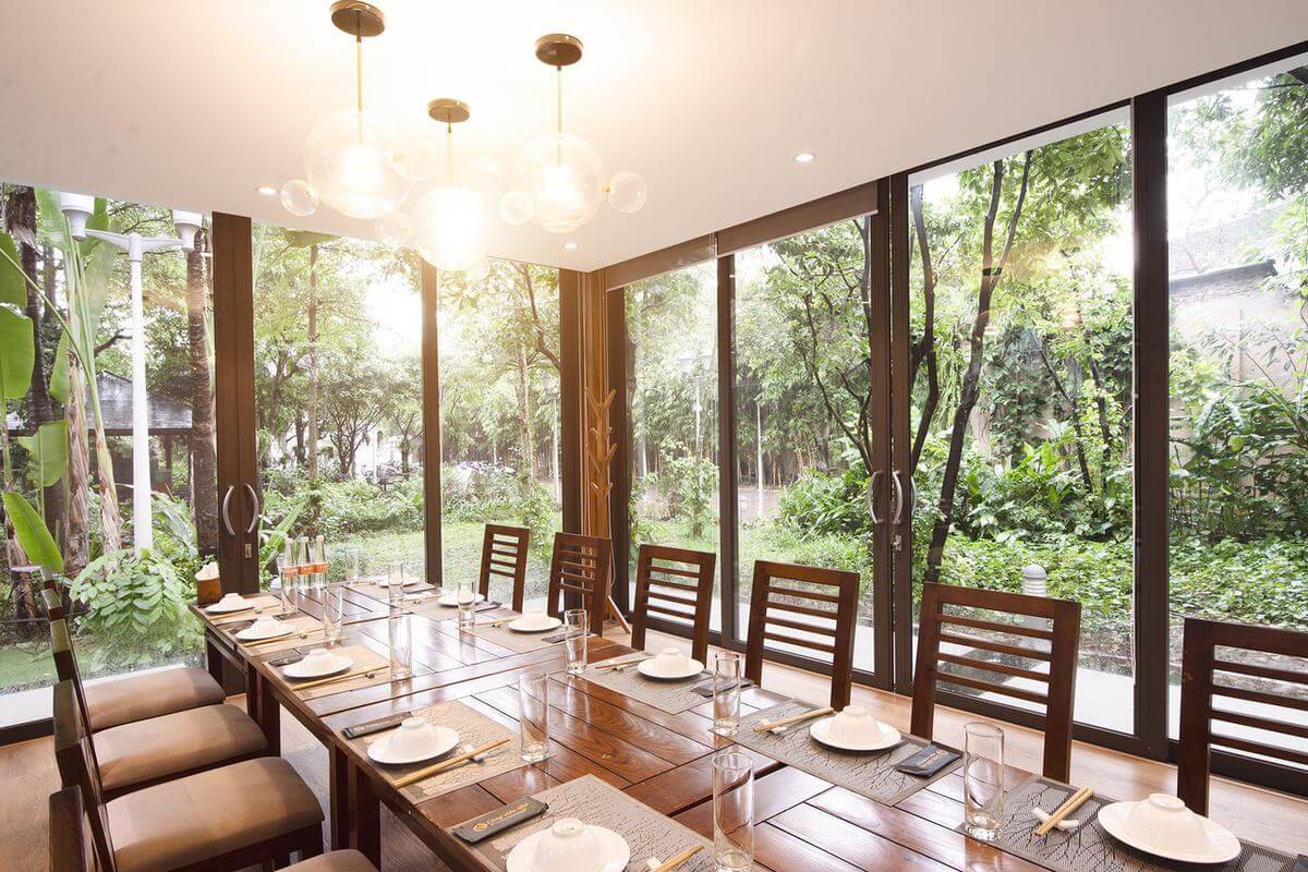 thiết kế nhà hàng nhỏ Pendecor