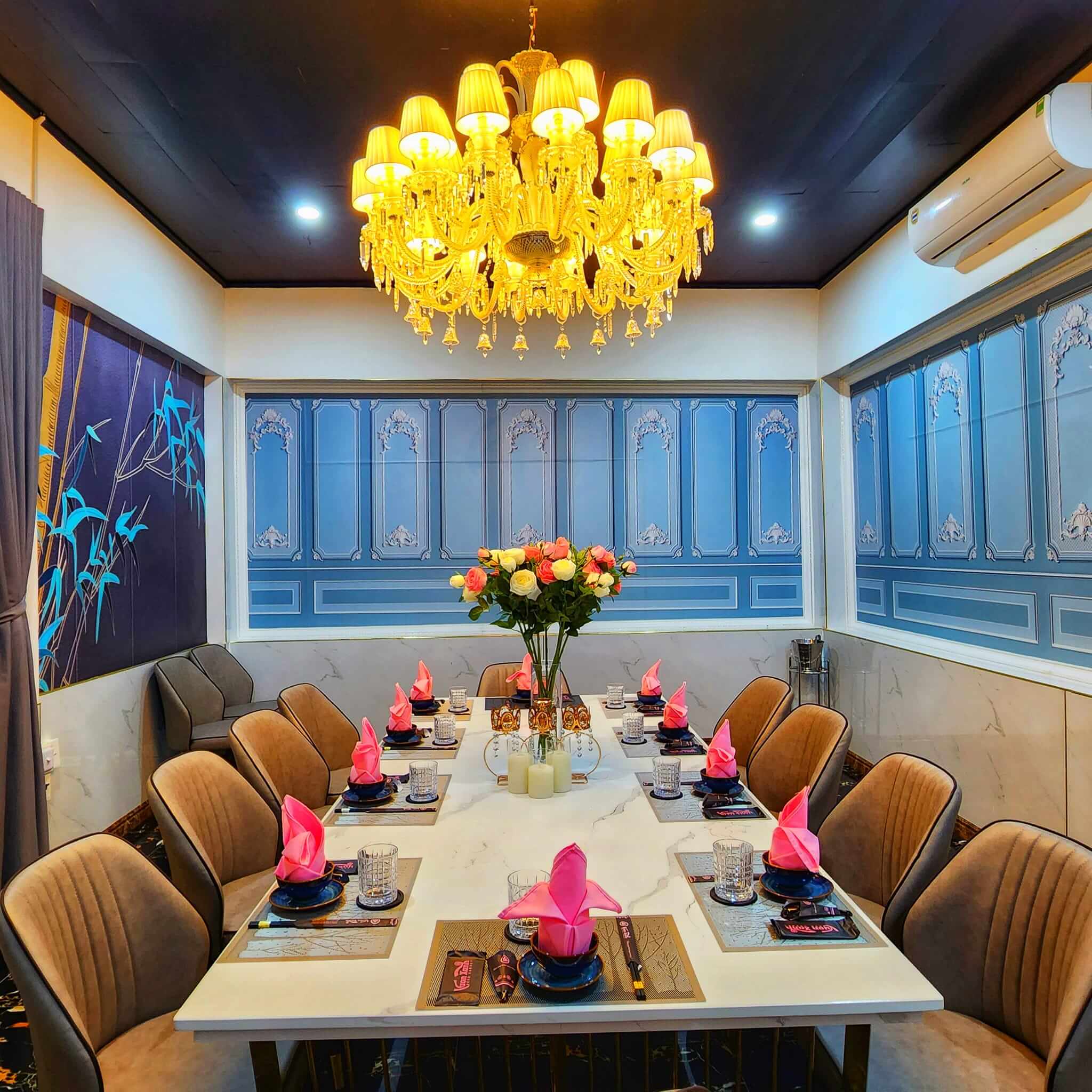 thiết kế nội thất nhà hàng nhỏ Pendecor