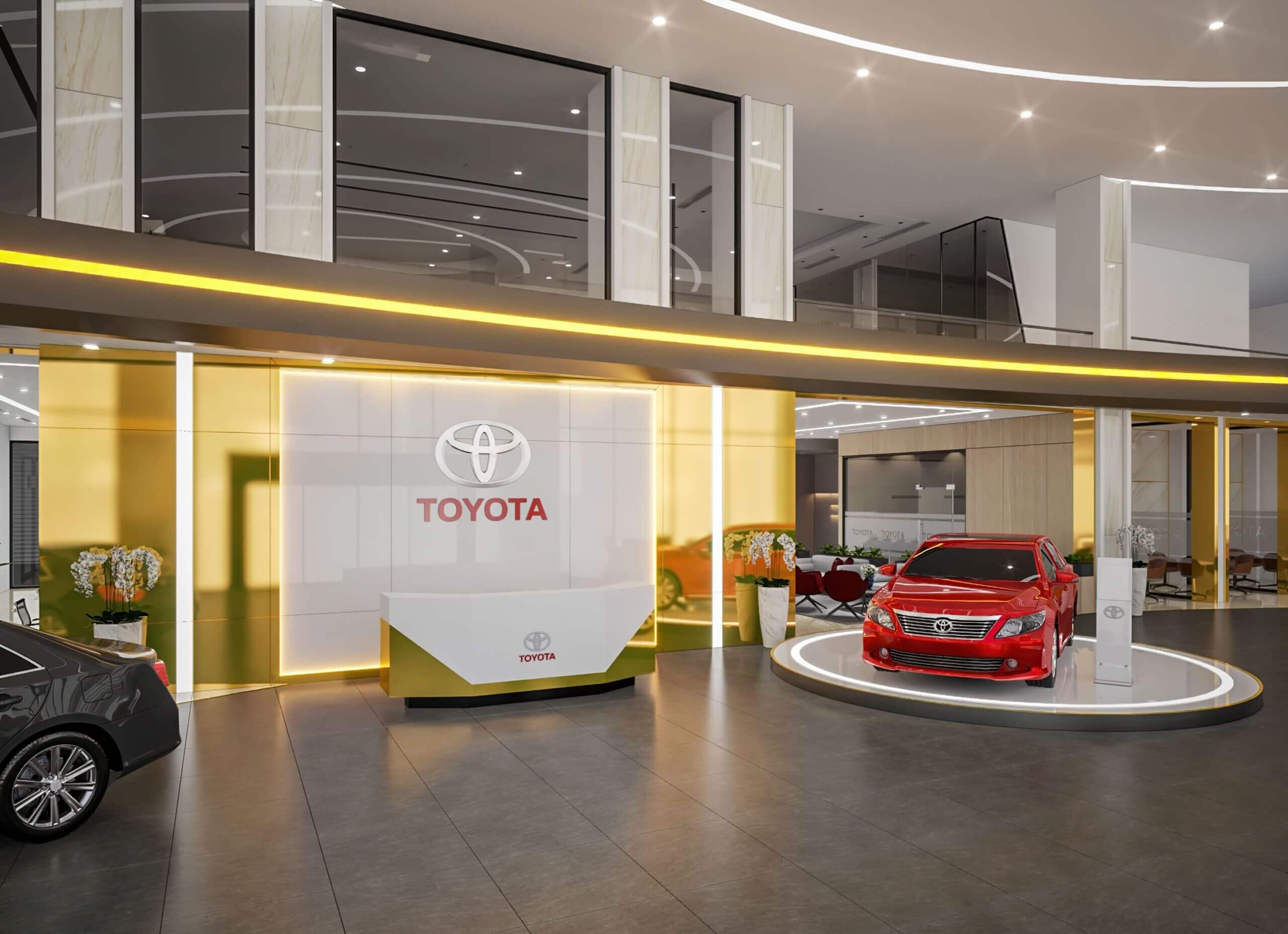 công ty thiết kế showroom Pendecor